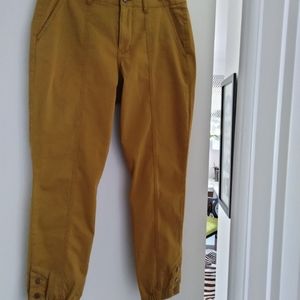Cabi casual gold pants